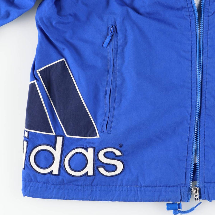 90'S Adidas Windbreaker Men's S Size Vintage polyester blue type Vintage Second Hand