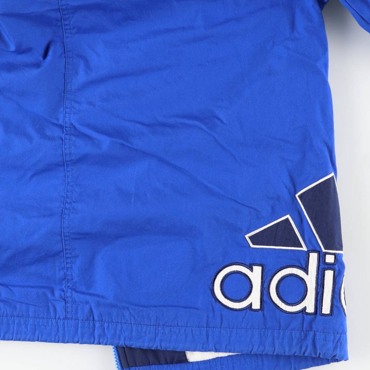 90'S Adidas Windbreaker Men's S Size Vintage polyester blue type Vintage Second Hand