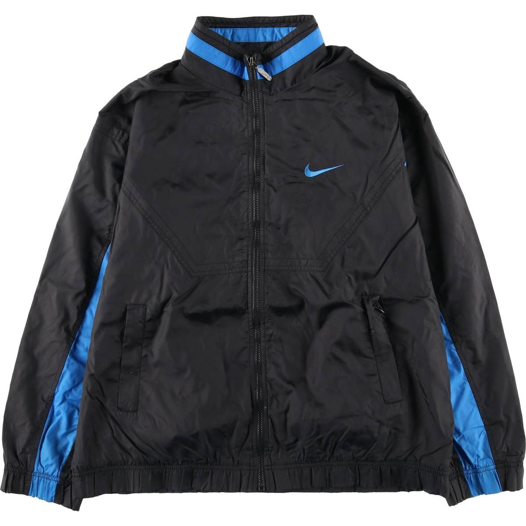 90'S Nike NIKE Nylon Jacket Men's M Size Vintage Nylon black type Vintage Second Hand