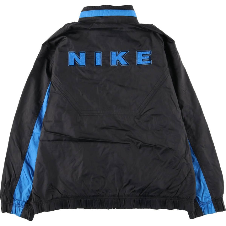 90'S Nike NIKE Nylon Jacket Men's M Size Vintage Nylon black type Vintage Second Hand