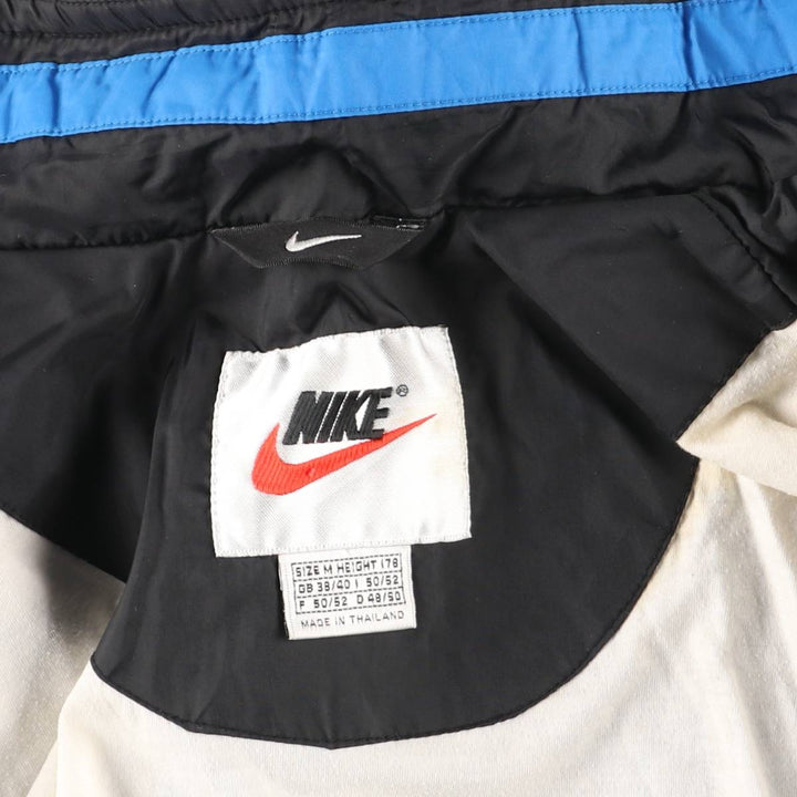 90'S Nike NIKE Nylon Jacket Men's M Size Vintage Nylon black type Vintage Second Hand