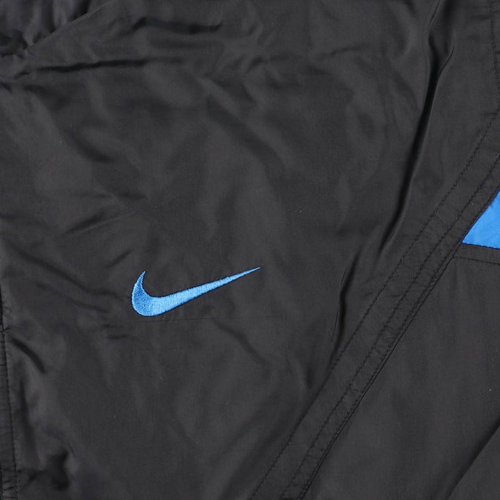 90'S Nike NIKE Nylon Jacket Men's M Size Vintage Nylon black type Vintage Second Hand