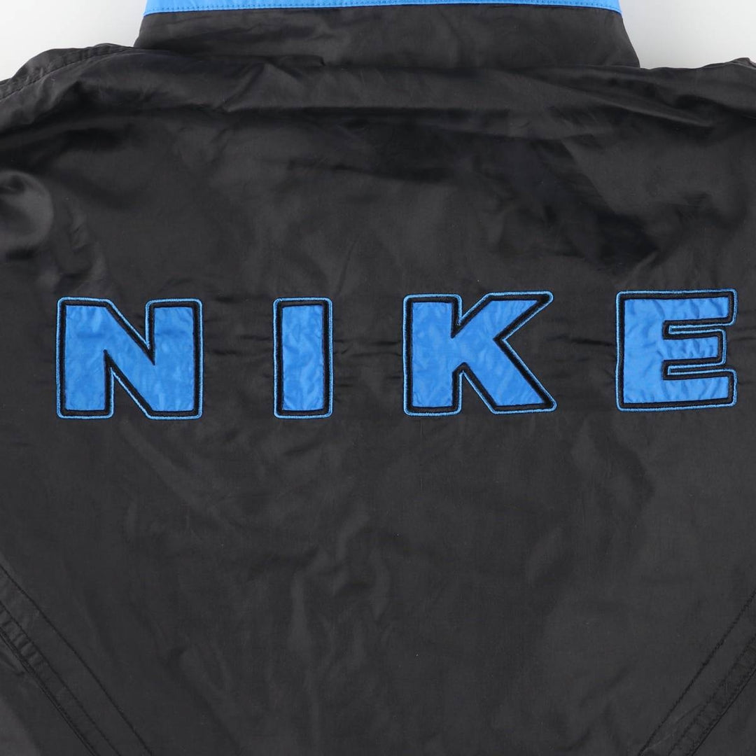 90'S Nike NIKE Nylon Jacket Men's M Size Vintage Nylon black type Vintage Second Hand