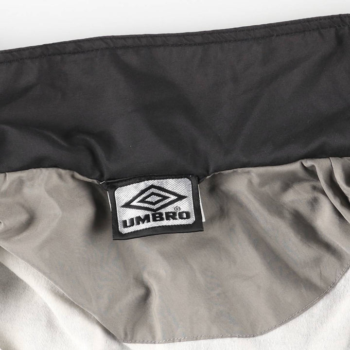 90s-00'S Umbro Windbreaker Men's XL polyester gray type Vintage Second Hand
