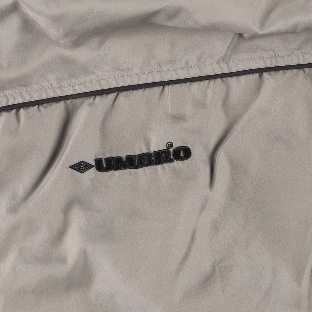 90s-00'S Umbro Windbreaker Men's XL polyester gray type Vintage Second Hand