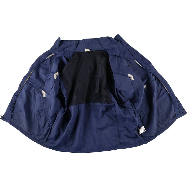 90'S Nike NIKE Nylon Jacket Men's XL Size Vintage Nylon navy blue type Vintage Second Hand
