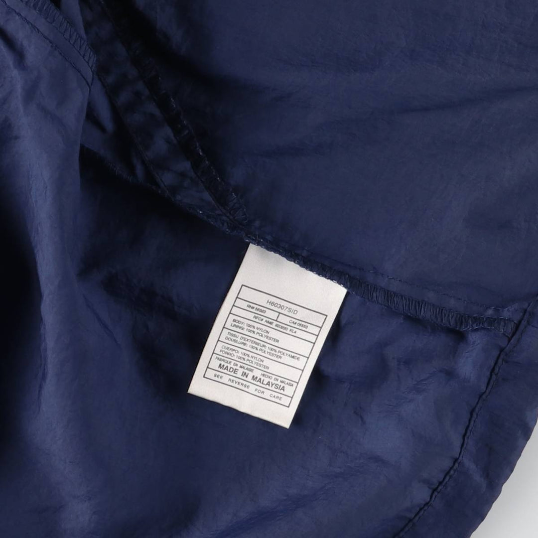 90'S Nike NIKE Nylon Jacket Men's XL Size Vintage Nylon navy blue type Vintage Second Hand