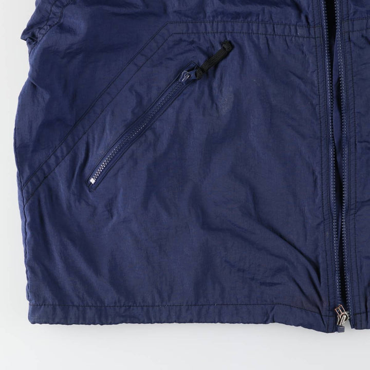 90'S Nike NIKE Nylon Jacket Men's XL Size Vintage Nylon navy blue type Vintage Second Hand
