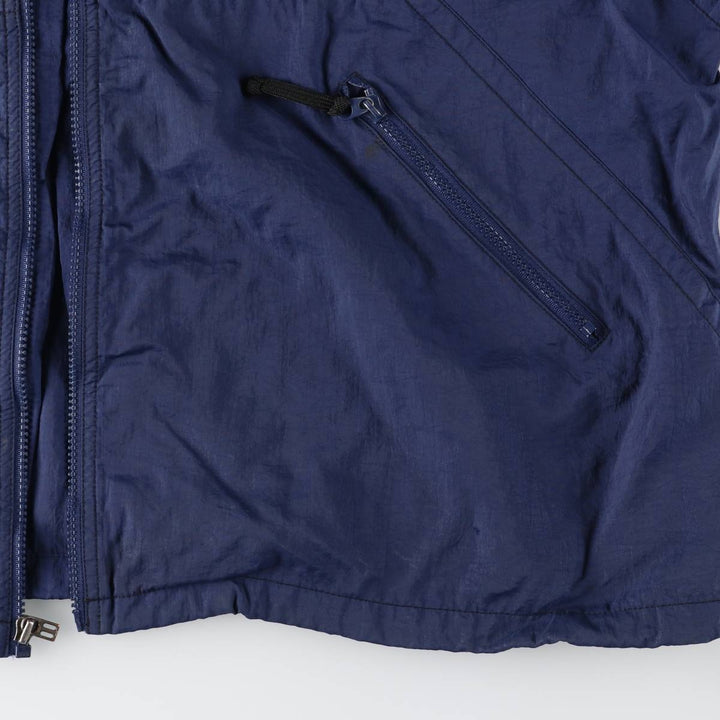 90'S Nike NIKE Nylon Jacket Men's XL Size Vintage Nylon navy blue type Vintage Second Hand