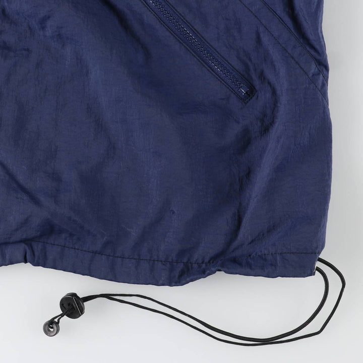 90'S Nike NIKE Nylon Jacket Men's XL Size Vintage Nylon navy blue type Vintage Second Hand