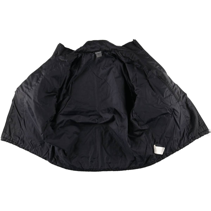 2000'S Nike padded puffer jacket, men's size M Nylon black type Vintage Second Hand