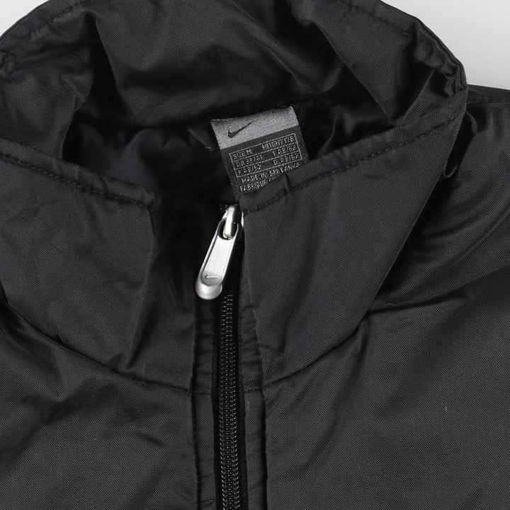 2000'S Nike padded puffer jacket, men's size M Nylon black type Vintage Second Hand