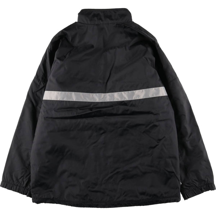 00'S Nike padded puffer jacket, men's XL size Nylon black type Vintage Second Hand