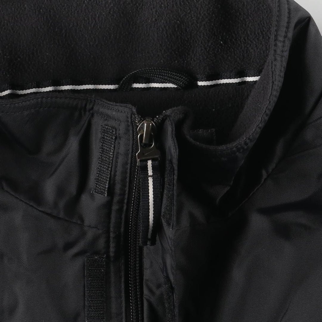 00'S Nike padded puffer jacket, men's XL size Nylon black type Vintage Second Hand