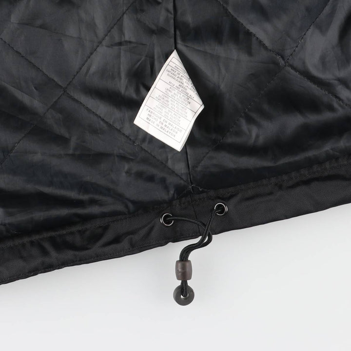 00'S Nike padded puffer jacket, men's XL size Nylon black type Vintage Second Hand