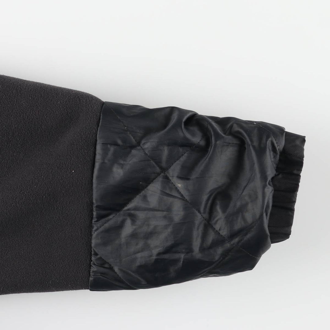 00'S Nike padded puffer jacket, men's XL size Nylon black type Vintage Second Hand