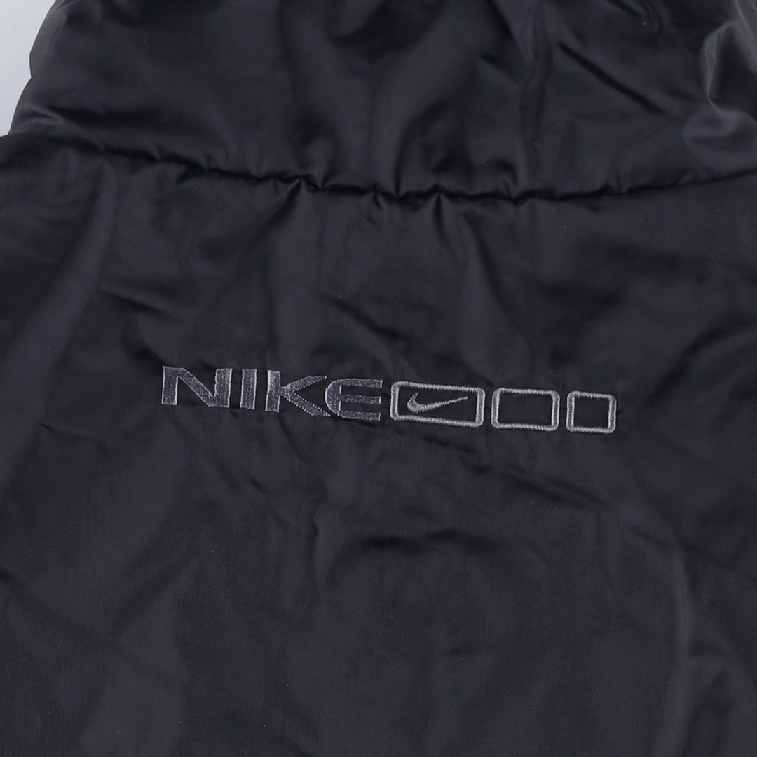 2000'S Nike Ripstop Reversible Padded Puffer Jacket, Men's Size L unclear black type Vintage Second Hand