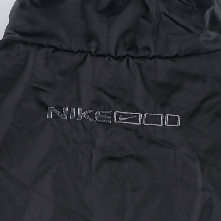 2000'S Nike Ripstop Reversible Padded Puffer Jacket, Men's Size L unclear black type Vintage Second Hand