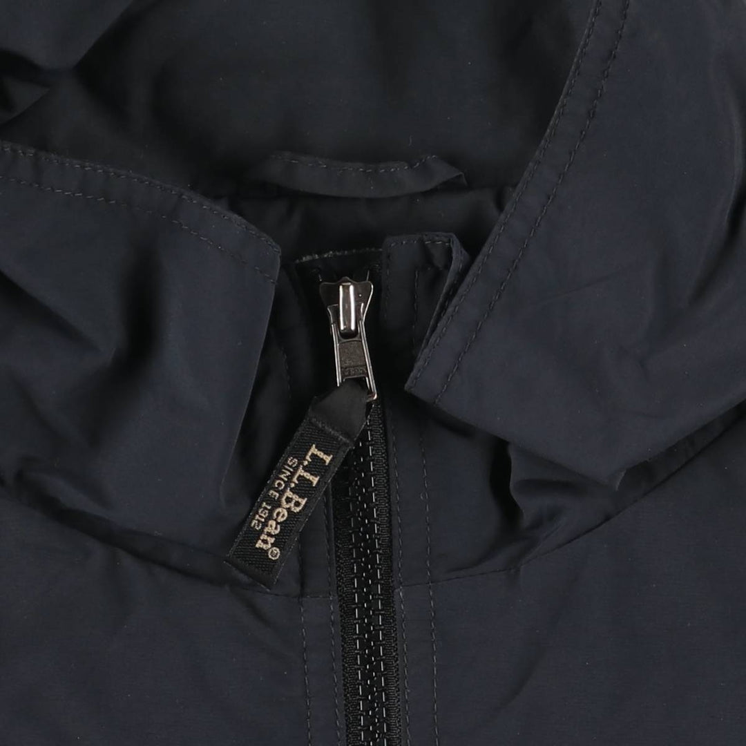90s-00'S LLBean Nylon Jacket, Men's Size XL Nylon black type Vintage Second Hand