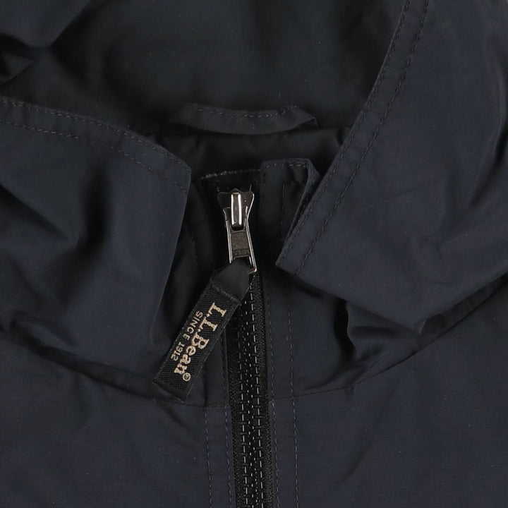 90s-00'S LLBean Nylon Jacket, Men's Size XL Nylon black type Vintage Second Hand
