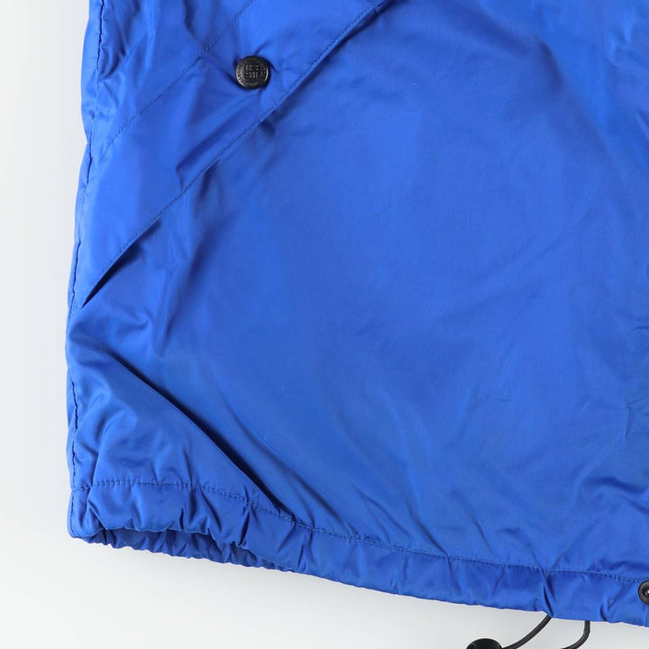 90s-00'S Columbia Men's Padded Puffer Jacket, Size L Nylon black type Vintage Second Hand