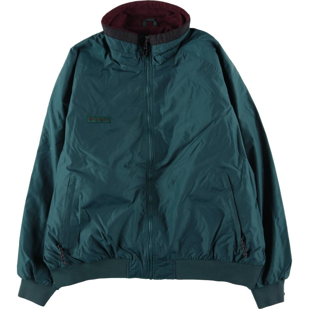 90'S Vintage Columbia White Tag Padded Puffer Jacket, Men's XXL unclear dark green Vintage Second Hand