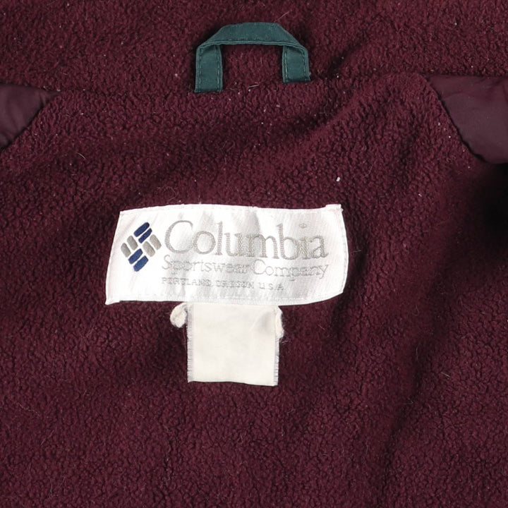 90'S Vintage Columbia White Tag Padded Puffer Jacket, Men's XXL unclear dark green Vintage Second Hand