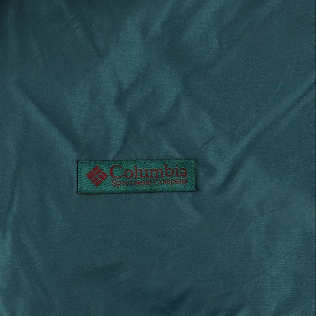 90'S Vintage Columbia White Tag Padded Puffer Jacket, Men's XXL unclear dark green Vintage Second Hand
