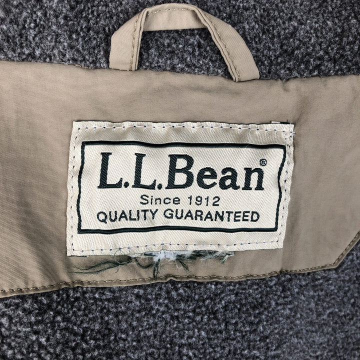 LLBean Men's XL Padded Puffer Jacket unclear Beige type Vintage Second Hand