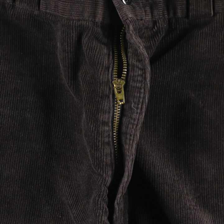 Vintage 80s-90'S Field Master Full Fit Corduroy Pants, Men's, Size 33 (approx.) cotton brown type Vintage Second Hand