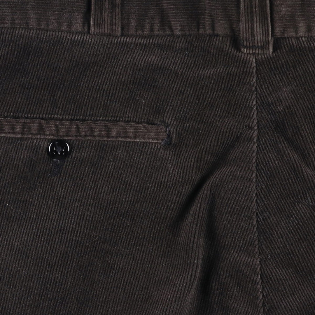 Vintage 80s-90'S Field Master Full Fit Corduroy Pants, Men's, Size 33 (approx.) cotton brown type Vintage Second Hand