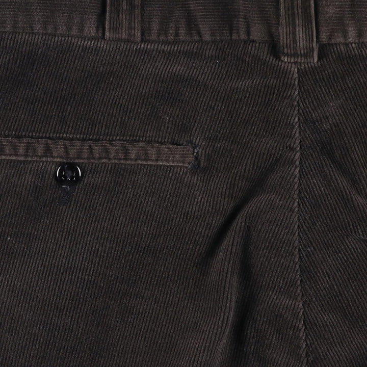 Vintage 80s-90'S Field Master Full Fit Corduroy Pants, Men's, Size 33 (approx.) cotton brown type Vintage Second Hand