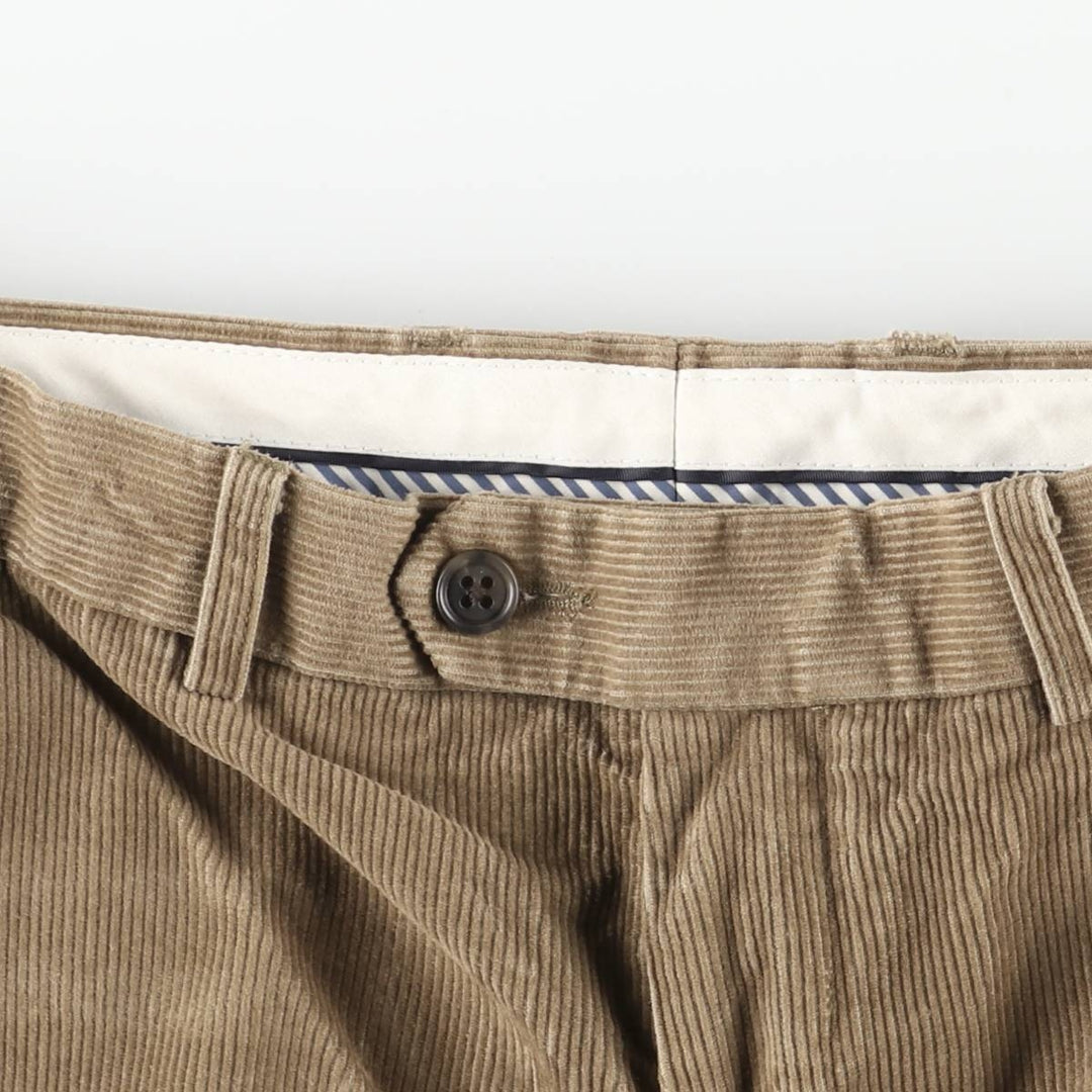Ralph Lauren LAUREN Lauren Corduroy Pants Men's W34 equivalent cotton beige type brown Vintage Second Hand