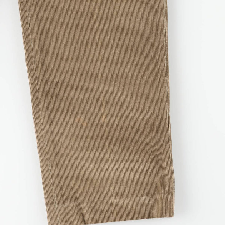 Ralph Lauren LAUREN Lauren Corduroy Pants Men's W34 equivalent cotton beige type brown Vintage Second Hand