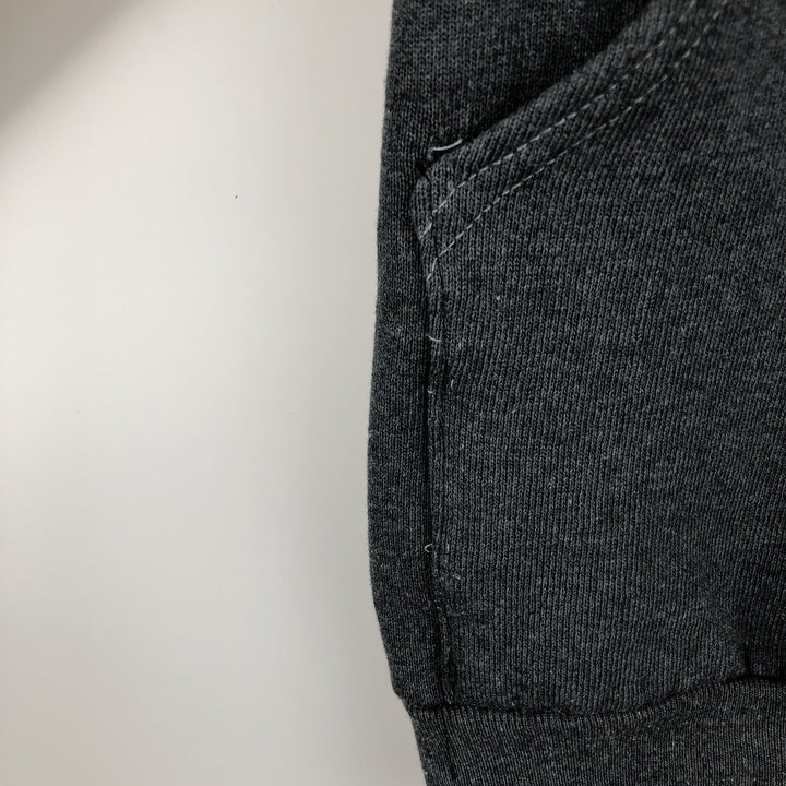 Vintage 90'S Fruit of the Loom full-zip sweatshirt hoodie, made in the USA, size L, men's cotton gray type Vintage Second Hand
