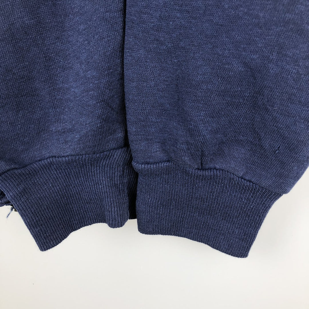 Vintage 80'S Gearing Up full-zip sweatshirt hoodie, size XL, men's acrylic Navy blue Vintage Second Hand