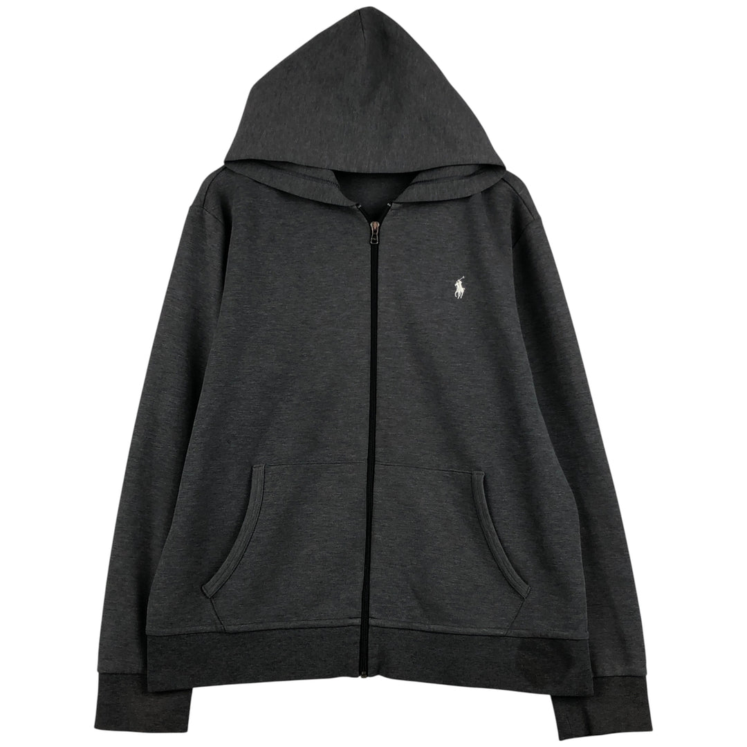 Ralph Lauren POLO RALPH LAUREN Sweat Full Zip Hoodie Men's XL polyester gray type Vintage Second Hand