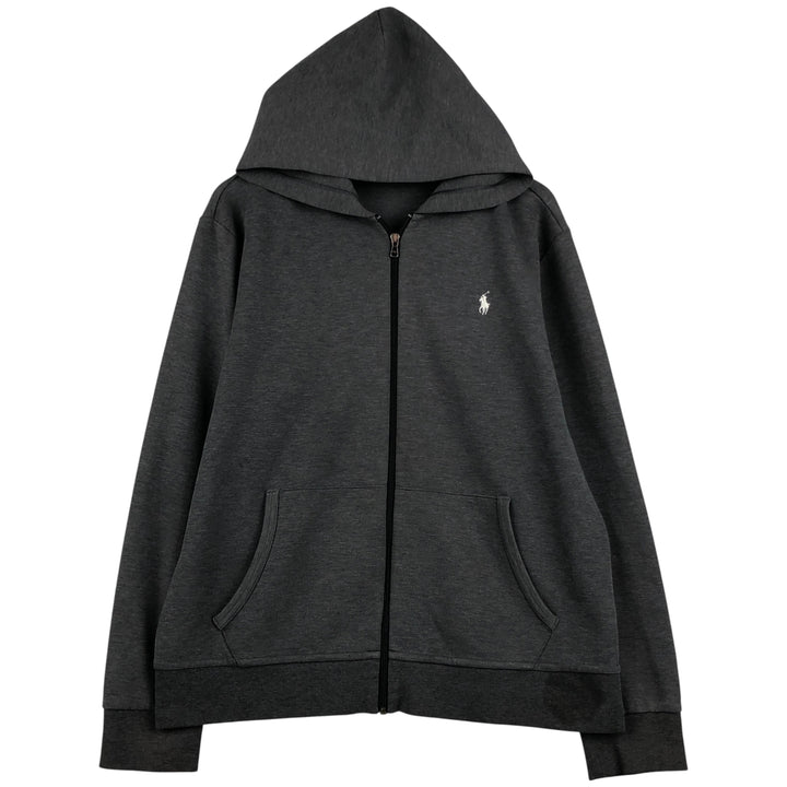 Ralph Lauren POLO RALPH LAUREN Sweat Full Zip Hoodie Men's XL polyester gray type Vintage Second Hand