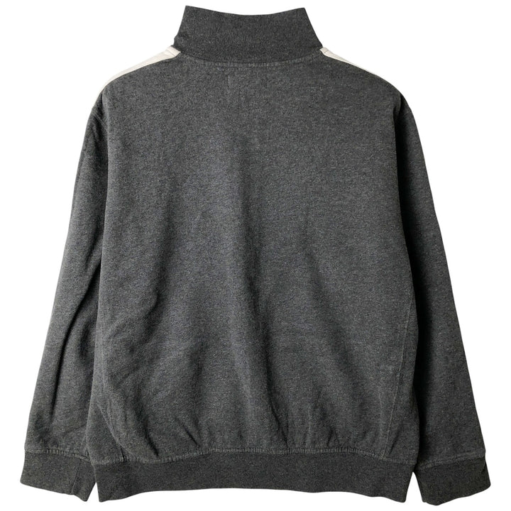 Ralph Lauren Polo by Ralph Lauren full-zip sweatshirt, men's size XL cotton gray type Vintage Second Hand
