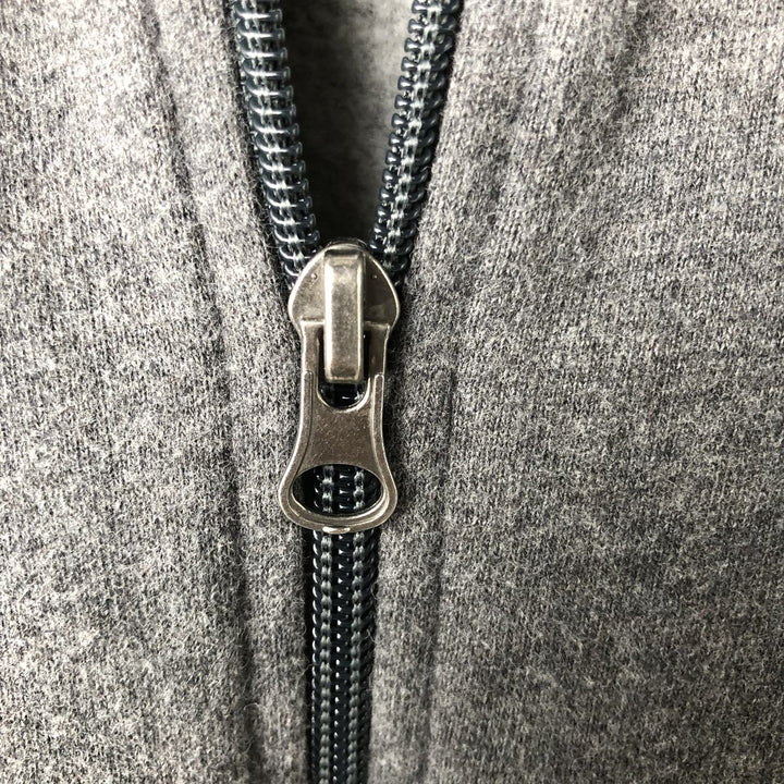Ralph Lauren Polo by Ralph Lauren full-zip sweatshirt, men's size XL cotton gray type Vintage Second Hand