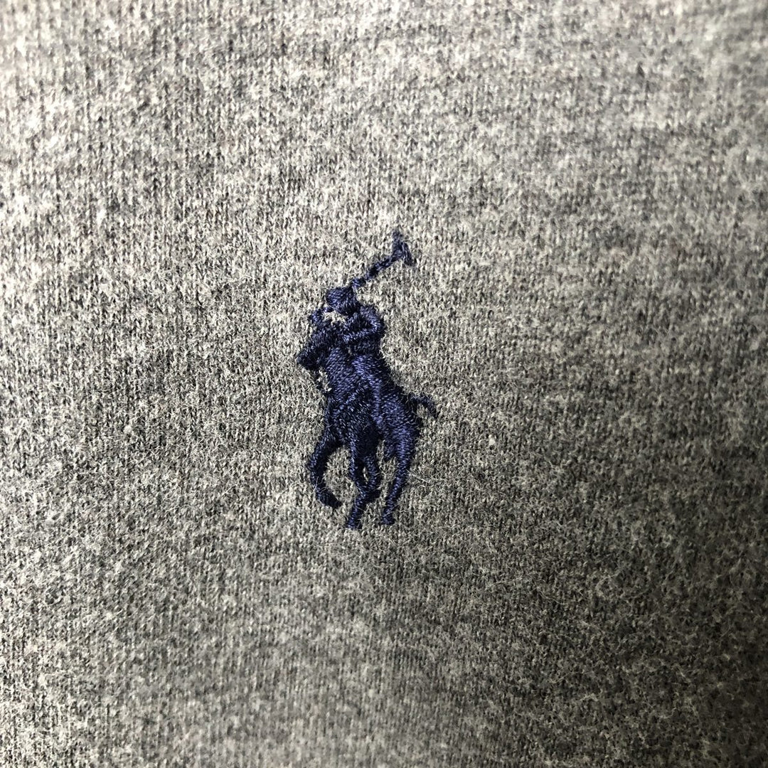 Ralph Lauren Polo by Ralph Lauren full-zip sweatshirt, men's size XL cotton gray type Vintage Second Hand