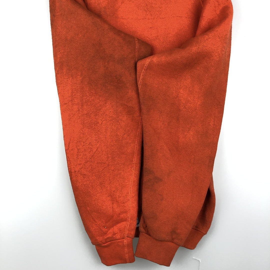 Vintage 90'S Discus Athletic print sweatshirt, made in the USA, size M, men's cotton orange type Vintage Second Hand