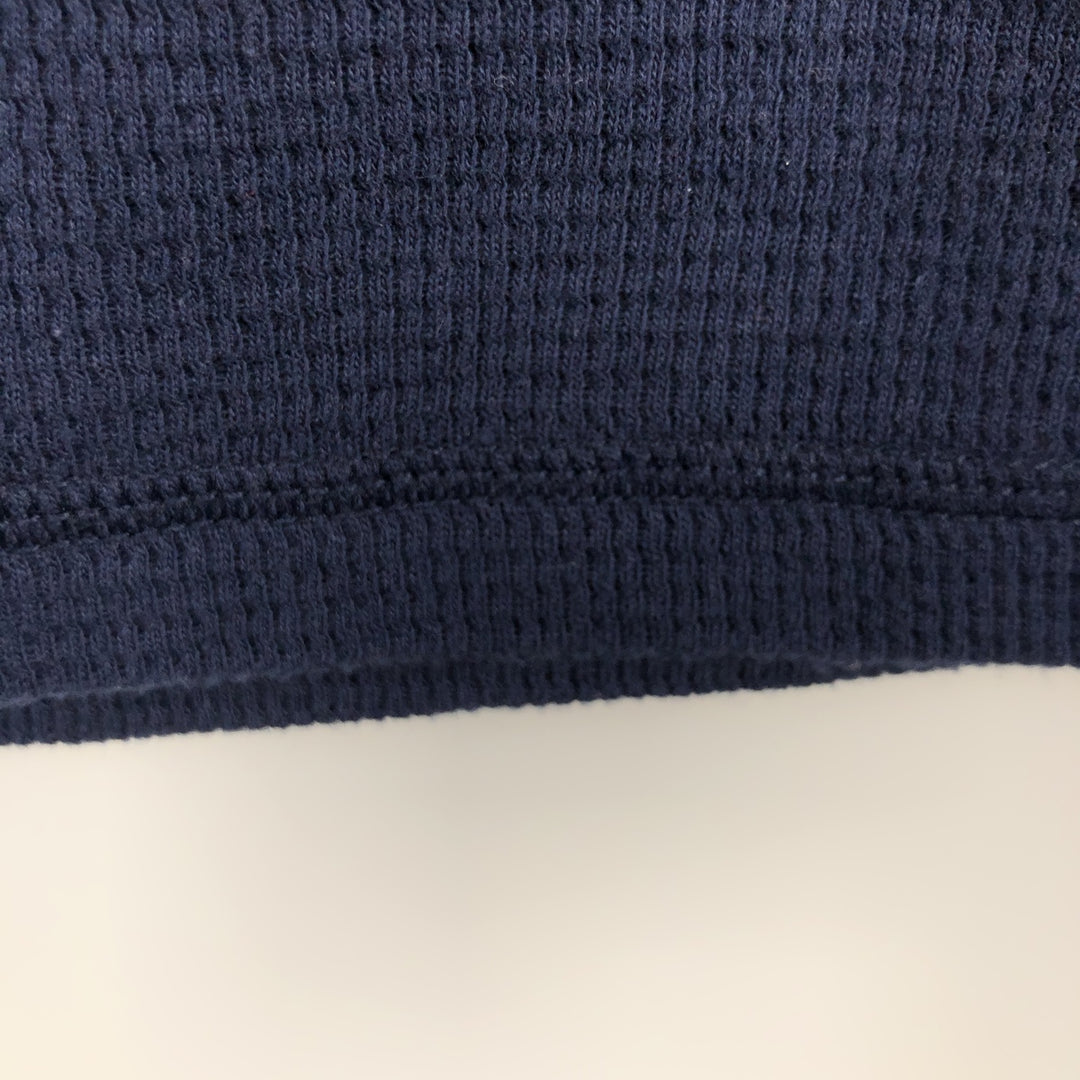 Ralph Lauren POLO RALPH LAUREN SLEEPWEAR Thermal Long T-Shirt, Men's XL cotton navy blue type Vintage Second Hand
