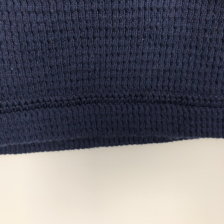 Ralph Lauren POLO RALPH LAUREN SLEEPWEAR Thermal Long T-Shirt, Men's XL cotton navy blue type Vintage Second Hand