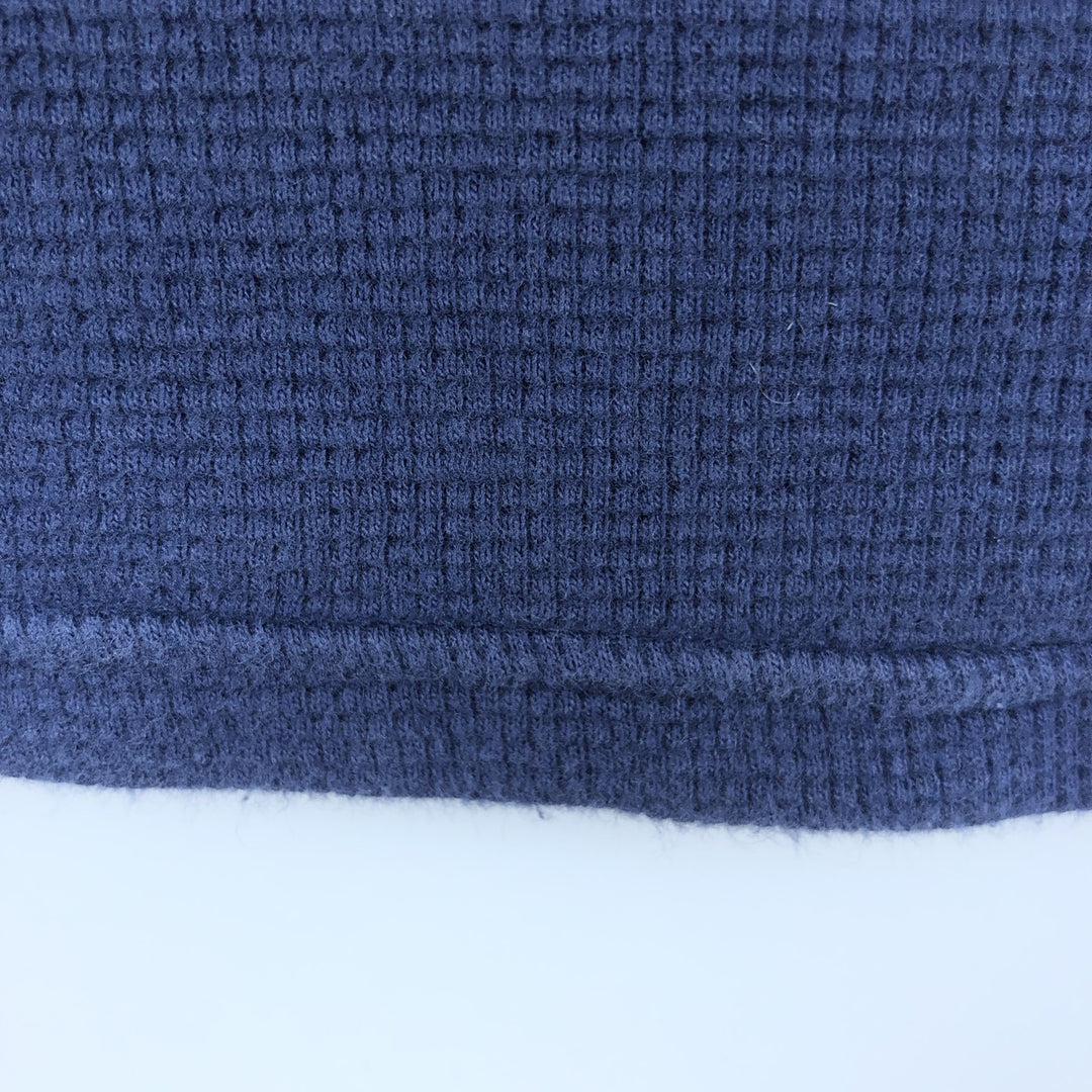 Ralph Lauren POLO RALPH LAUREN Thermal Long T-Shirt Men's Size L cotton navy blue type Vintage Second Hand