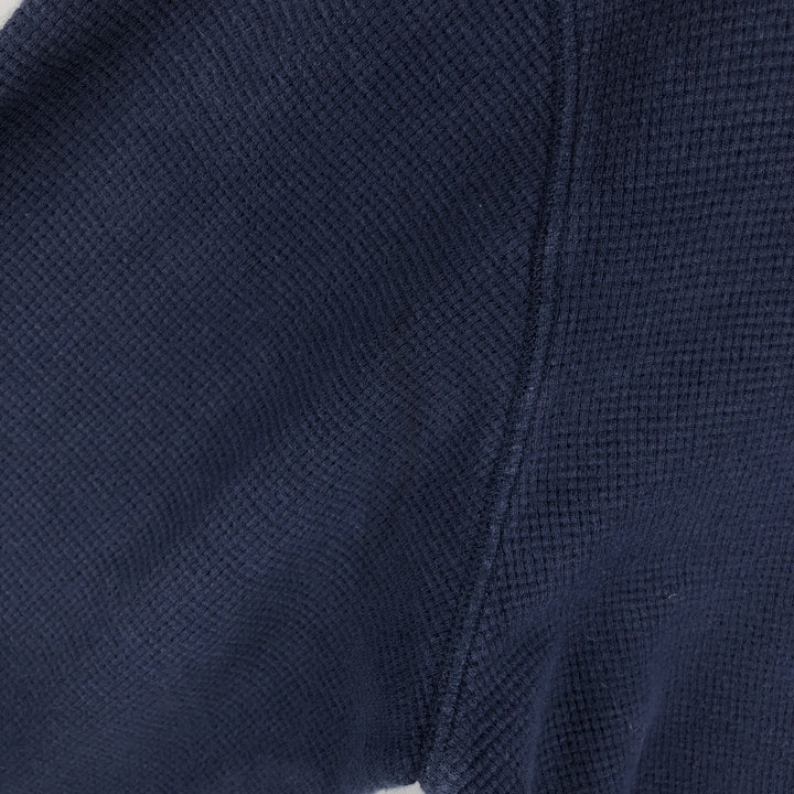 Ralph Lauren POLO RALPH LAUREN Thermal Long T-Shirt Men's Size L cotton navy blue type Vintage Second Hand