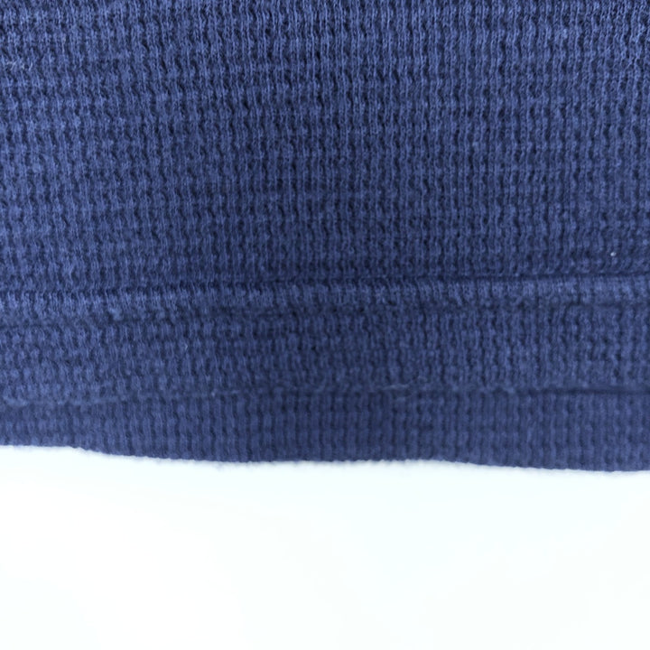 Ralph Lauren POLO RALPH LAUREN Thermal Long T-Shirt, Men's Size M cotton navy blue type Vintage Second Hand