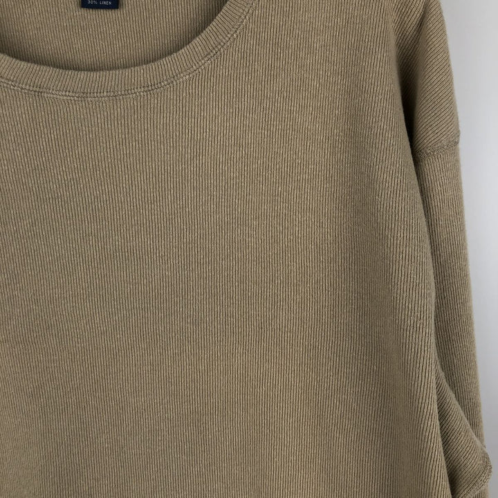 Ralph Lauren Polo by Ralph Lauren Thermal Long T-Shirt, Men's XL cotton Beige type Vintage Second Hand