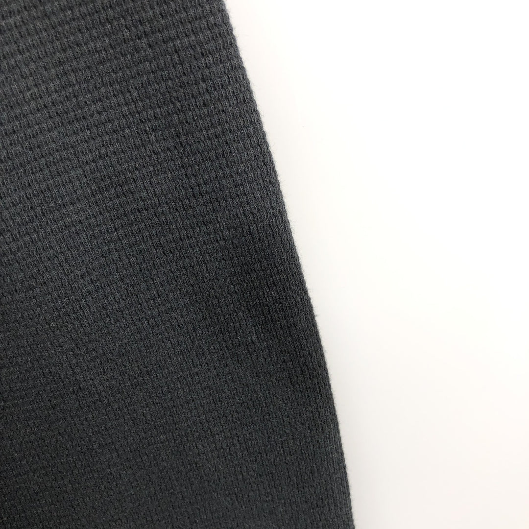 Ralph Lauren POLO RALPH LAUREN Thermal Long T-Shirt Men's XXL cotton black type Vintage Second Hand