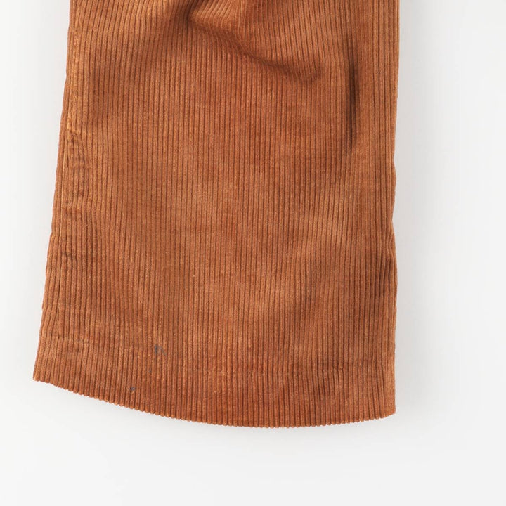 Vintage 1970'S Levi's STA-PREST flare-cut corduroy pants, men's size W34. unclear orange type Vintage Second Hand